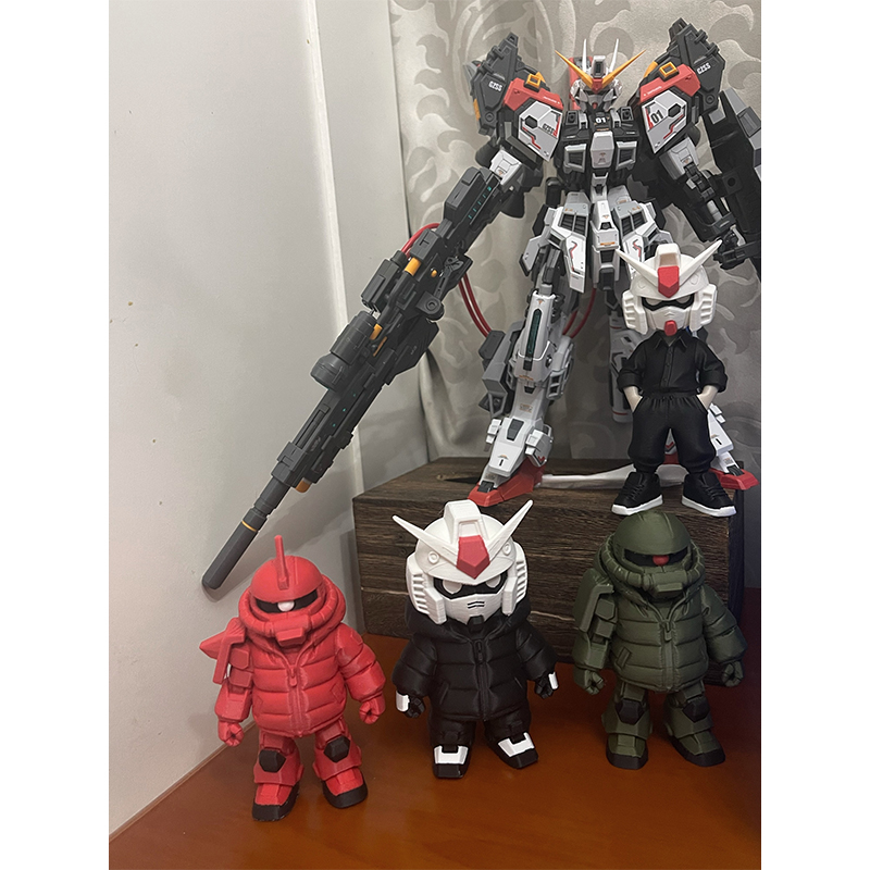 Yige Model Q Version Zaku Rx-0 - đánh giá và giá Bandai Gundam Hg